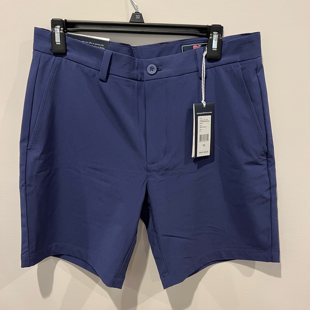 Vineyard Vines Men’s Performance Breaker Short Size 32 Color Cobalt Blue
